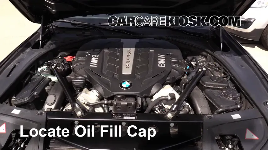 2012 BMW 550i xDrive 4.4L V8 Turbo Oil